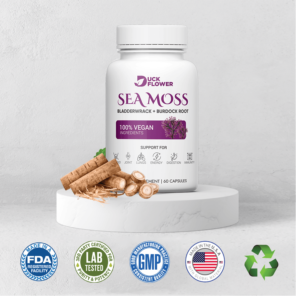 Sea Moss With Bladderwrack & Burdock Root