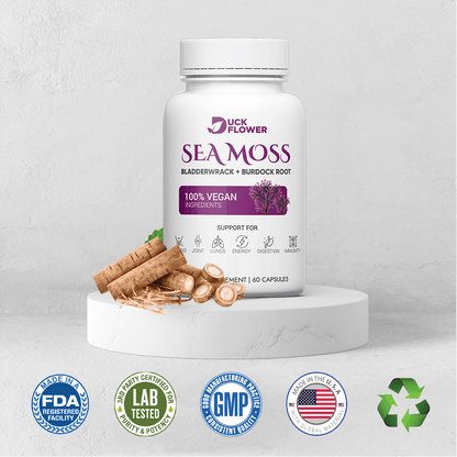 Sea Moss With Bladderwrack & Burdock Root